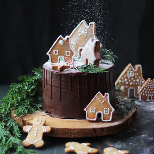 CHOCOLATE WINTER CAKE