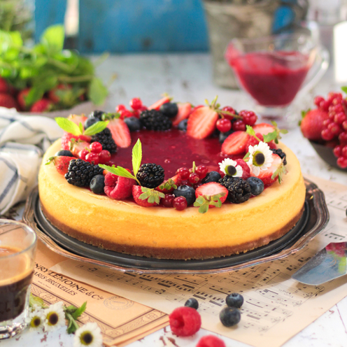 VANİLYALI CHEESECAKE