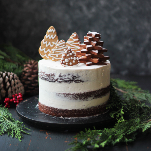 GINGER BREAD COOKIE CAKE 