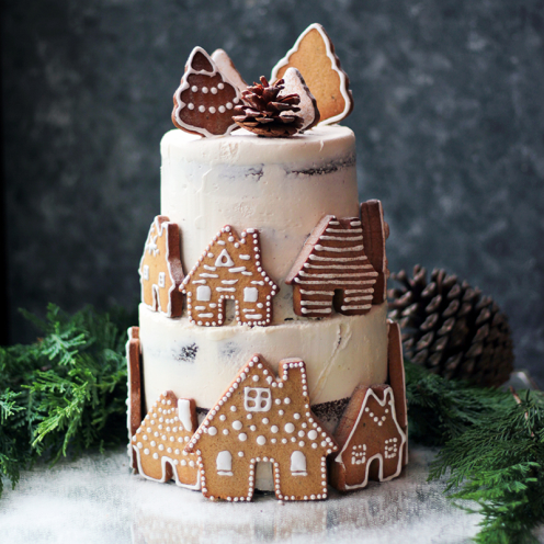 GINGER BREAD COOKIE CAKE (2 KATLI)